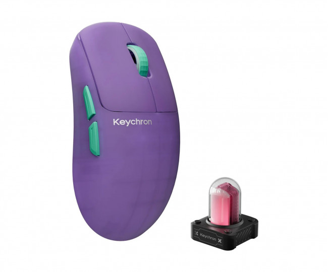 Ігрова миша з гібридними перемикачами MagOptic Keychron G6 HE UltraLight Wireless Mouse